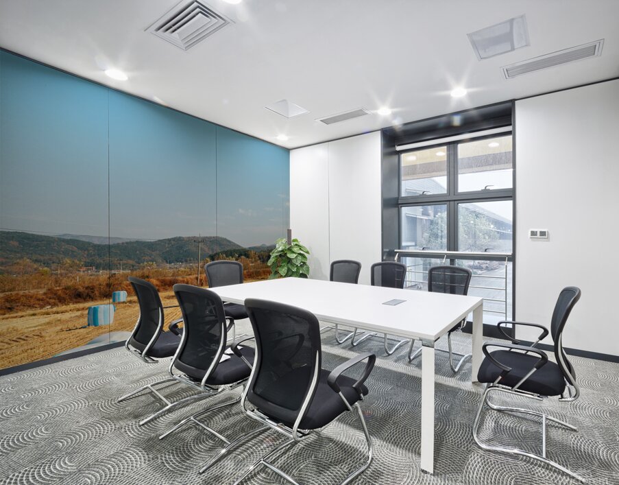 Autumn paddy field Wall Printing