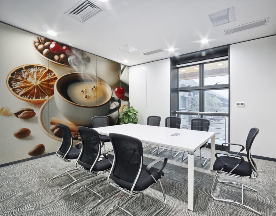 steaming coffee food 13 Wall Printing