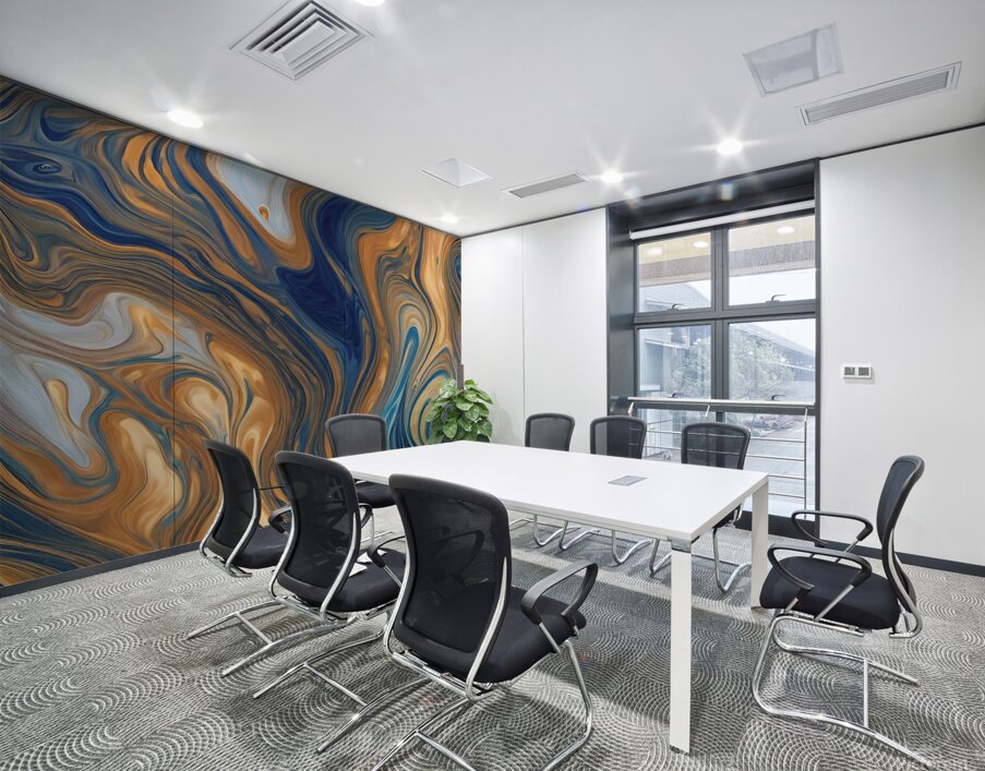 0 Fluid Art  Pouring techniques to create marbled Wall Printing