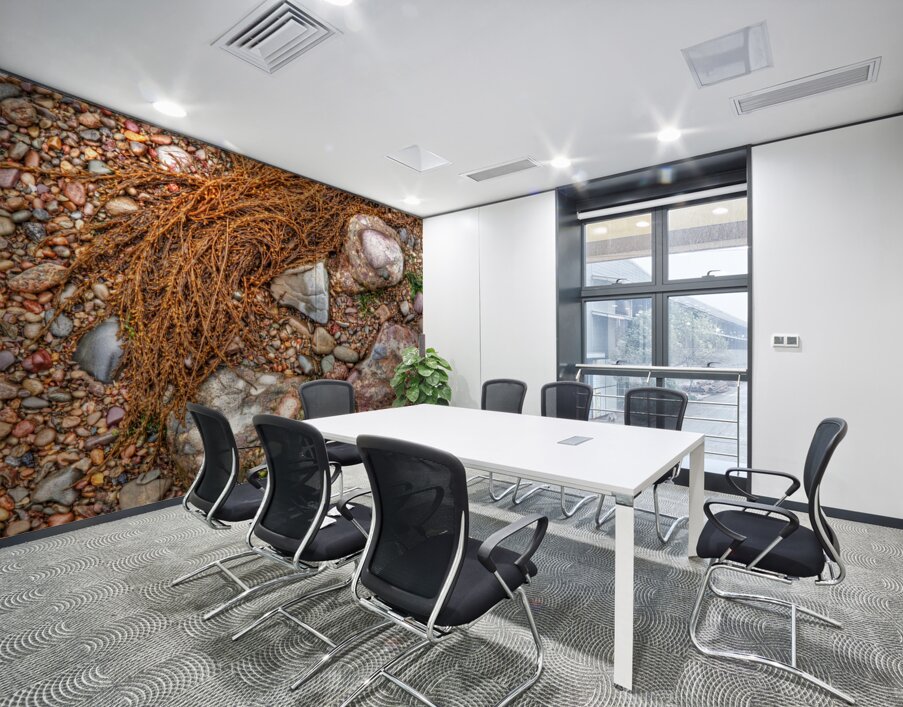 Pebbles On The Beach Wall Printing