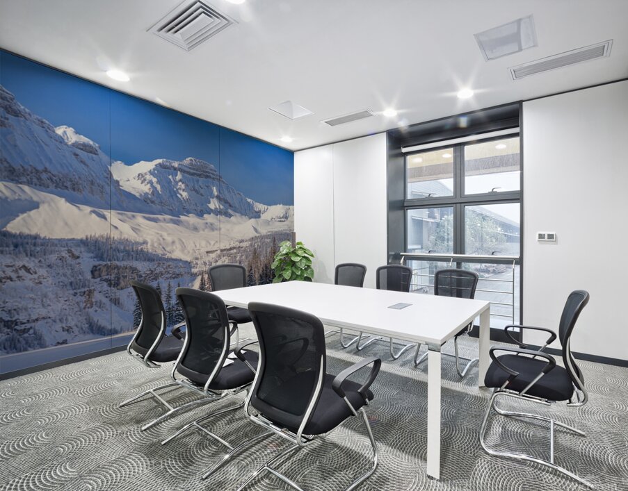 Boom Lake Winter Wall Printing