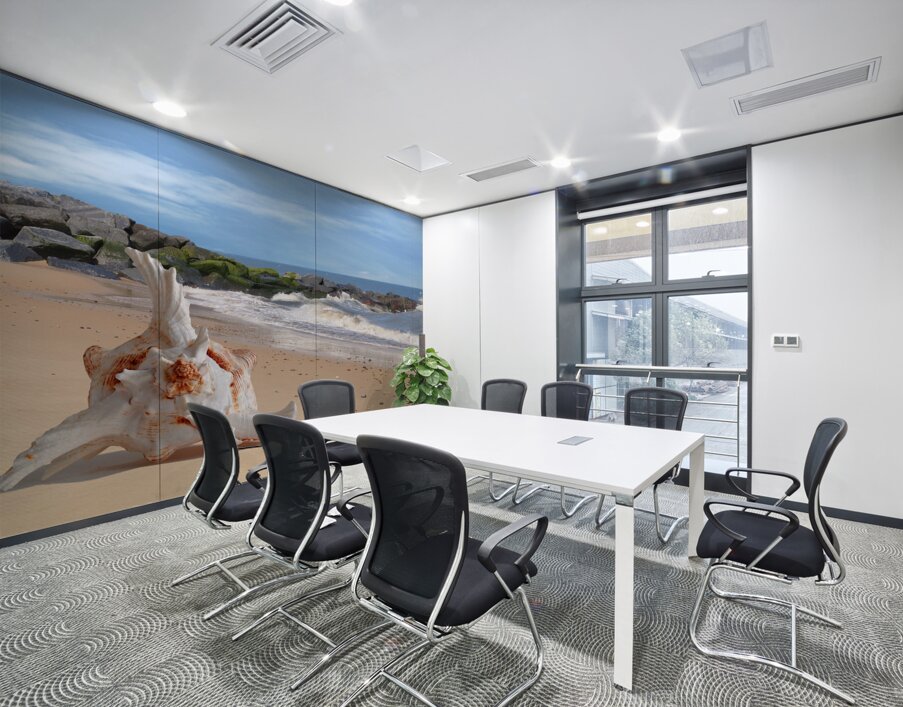 Summer Tide - Murex Seashell Wall Printing