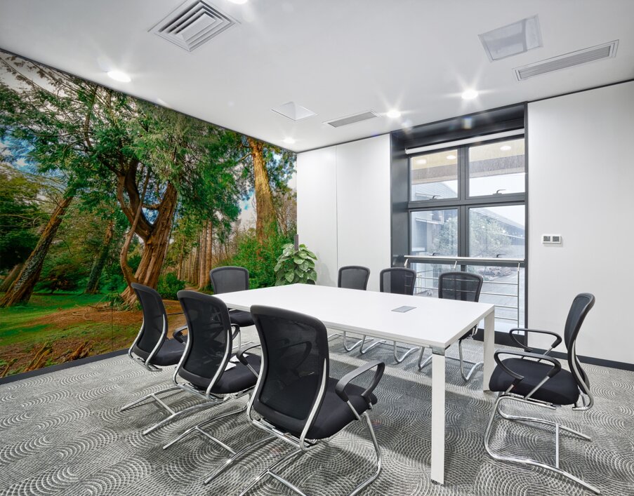 Powerscourt Gardens Wall Printing