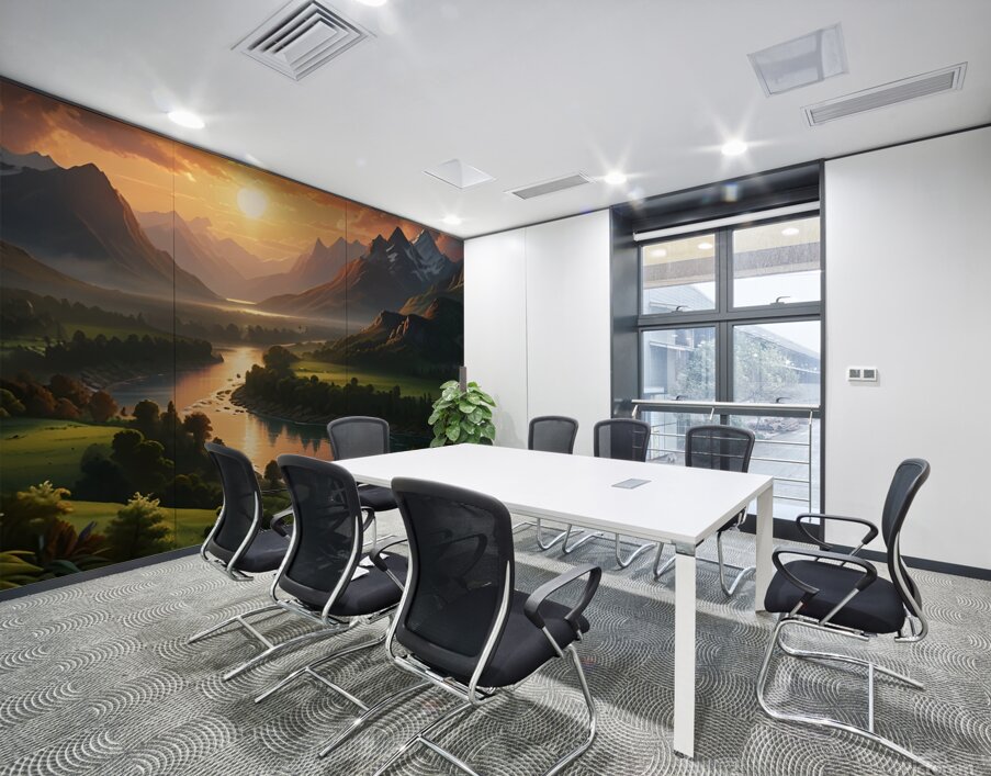 A breathtaking natural landscape paintinG Wall Printing