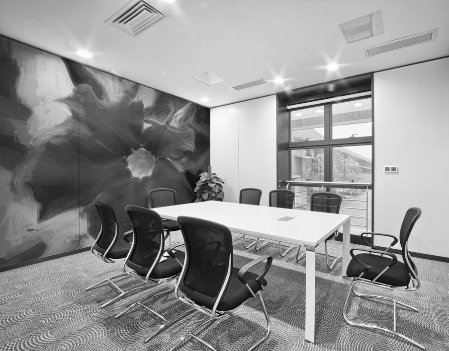 Red Mandevilla Flower Vine X 4 Wall Printing