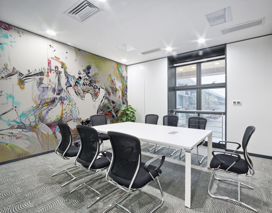 Ephemeral Echoes Wall Printing