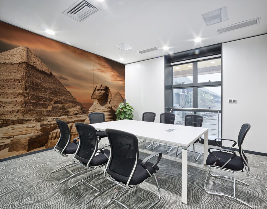 An egypt pyramids Wall Printing