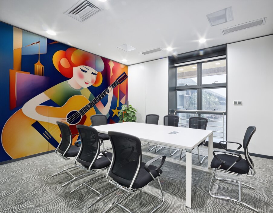 Musical Mosaic 51 Wall Printing