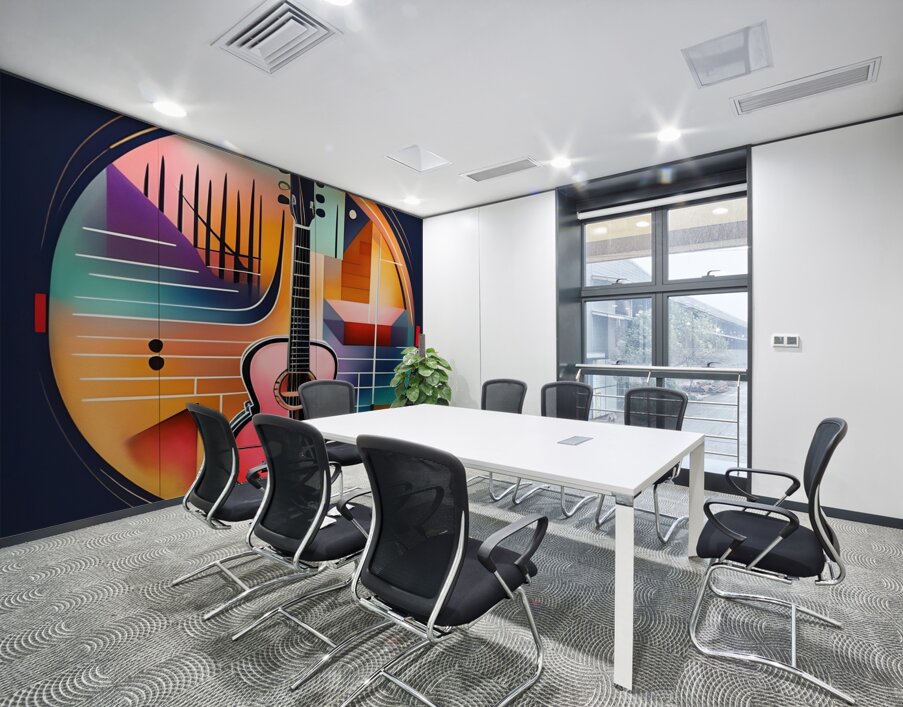 Musical Mosaic 50 Wall Printing