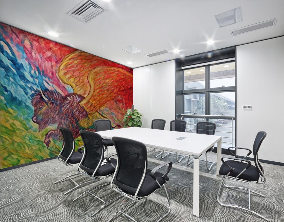 Nuevas Fuerzas 1 Wall Printing