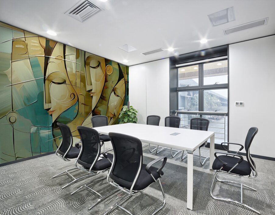 women faces style Wall Printing