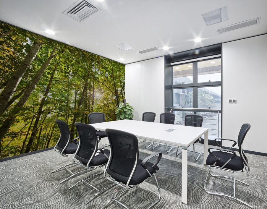 Forest Bathing Wall Printing