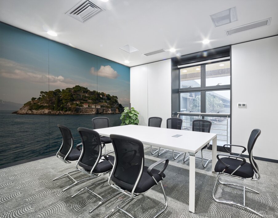 Sea Island Wall Printing