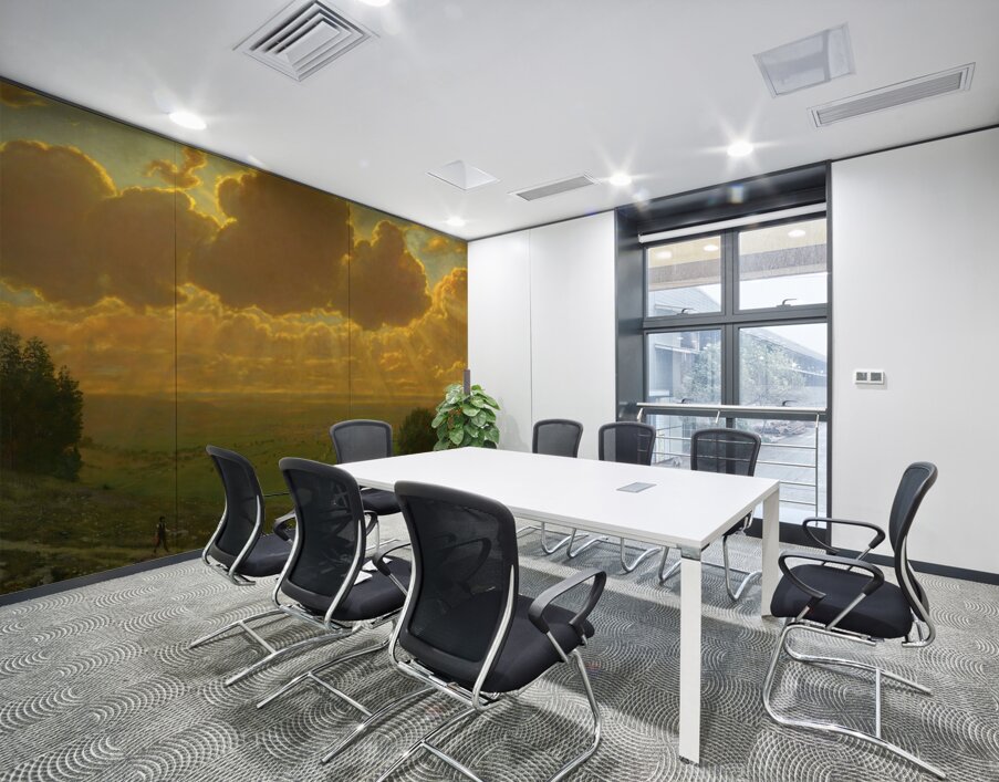 Sunburst Over Sackingen Black Forest  Wall Printing