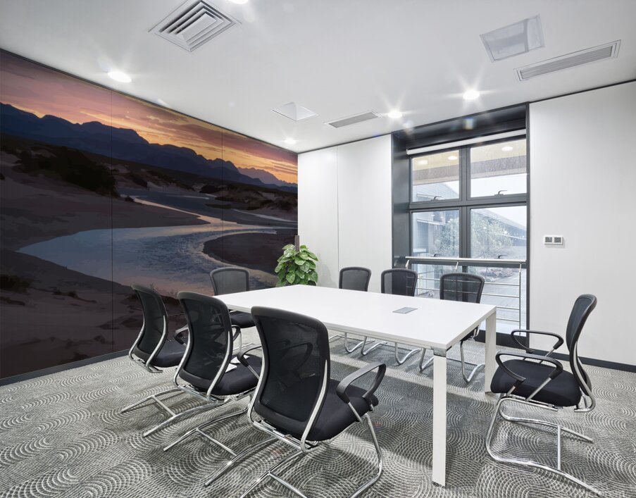 the desert river Wall Printing