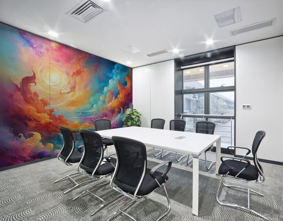 Celestial Symphony Wall Printing