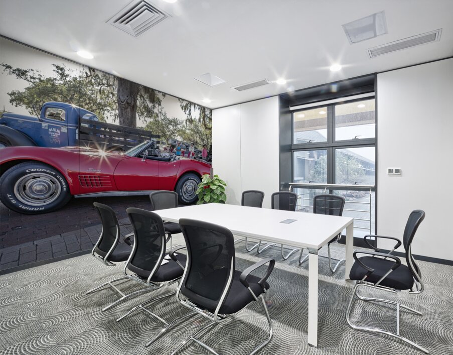 1971 Red Chevrolet C3 Corvette x 18 Wall Printing