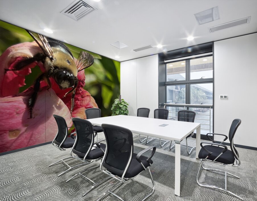 Bumble Bee Wall Printing