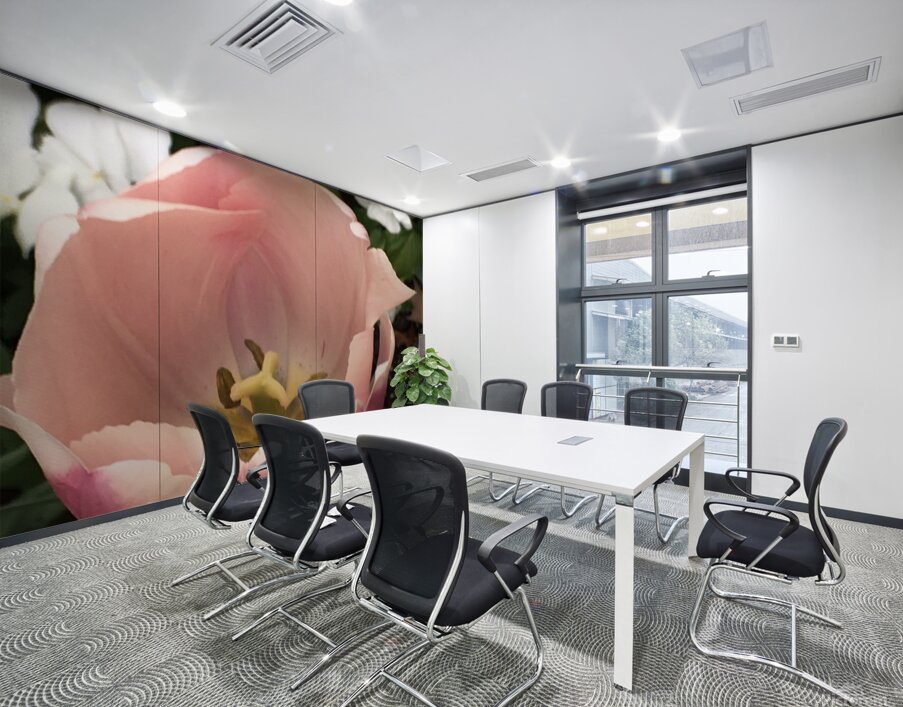 Tulip Wall Printing