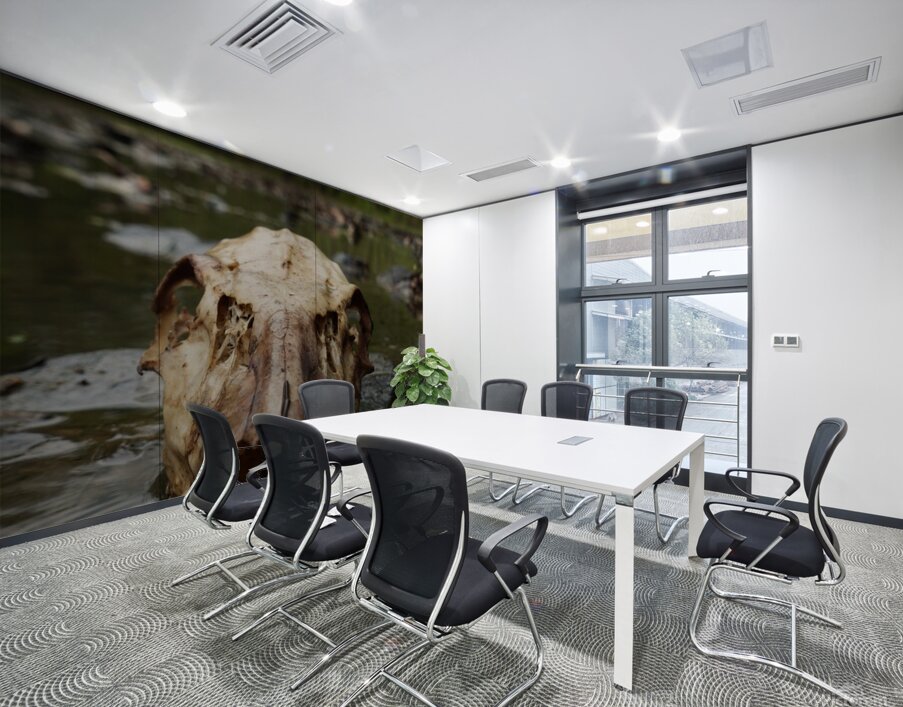 Deer Skull Wall Printing