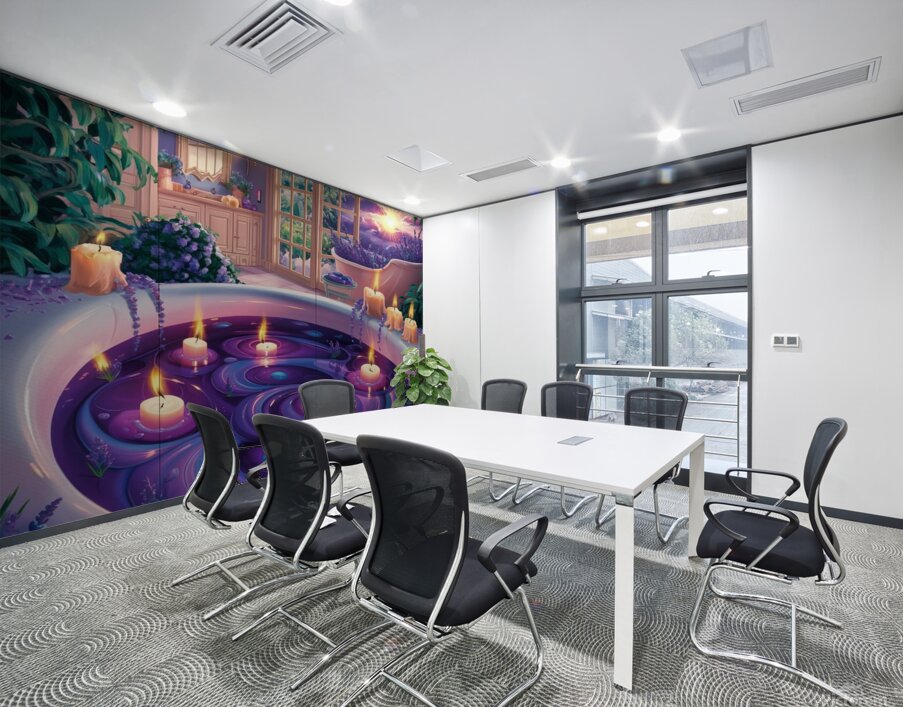 Luxurious lavender  Wall Printing