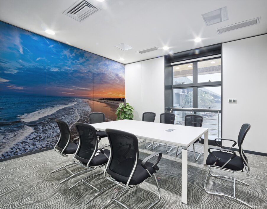 Sunset on Tybee Island On a Summer Day Wall Printing