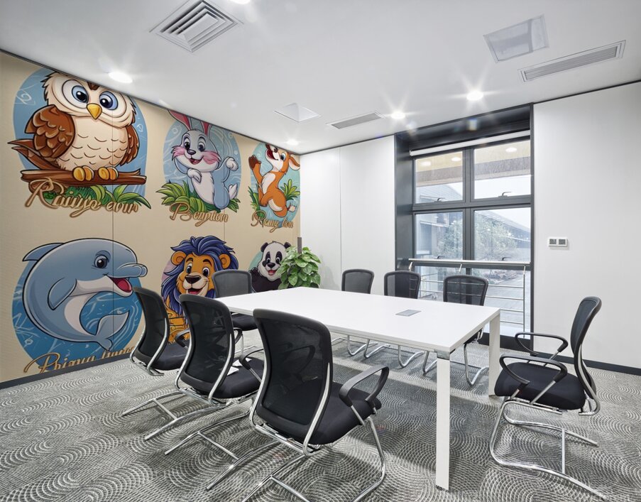 a delightful and vibrant collection of ten disney Wall Printing