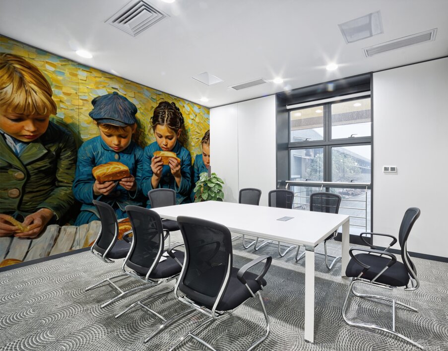 Good smell of bread Wall Printing