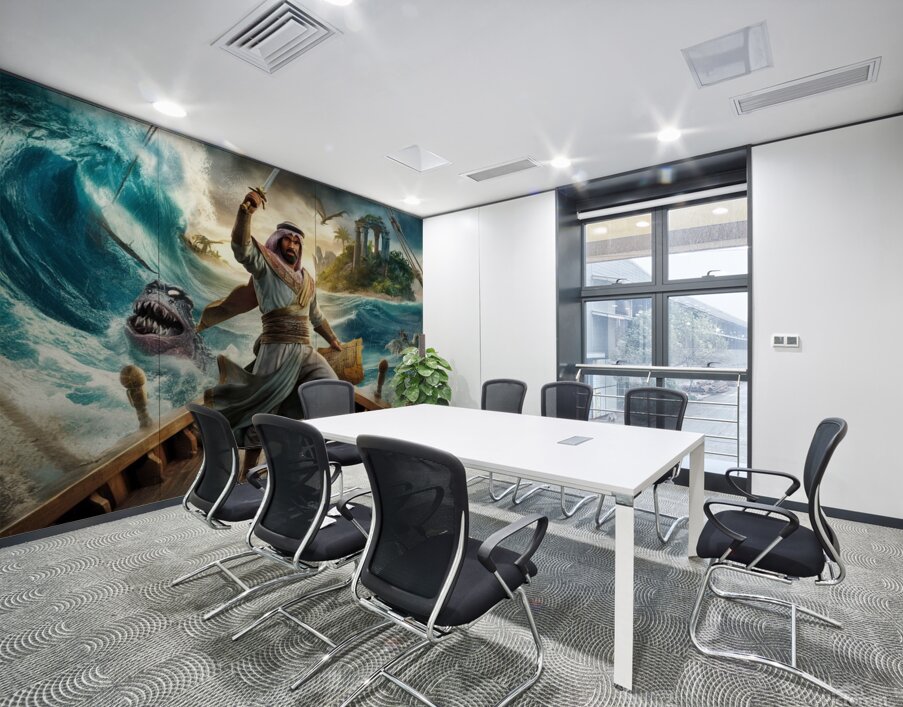 Adventures of a famous Arab sailor named Sinbad  Wall Printing