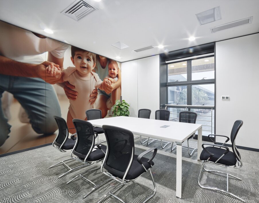 First Steps Wall Printing