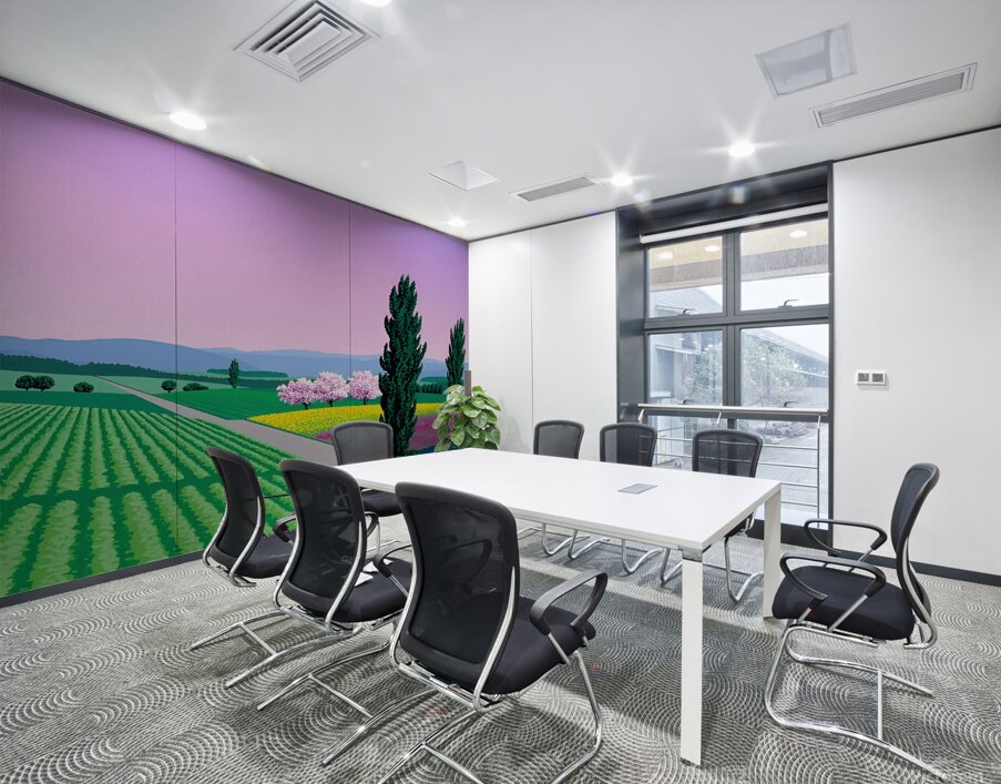 Hiroshi nagai - The Heavenly Landscape Wall Printing