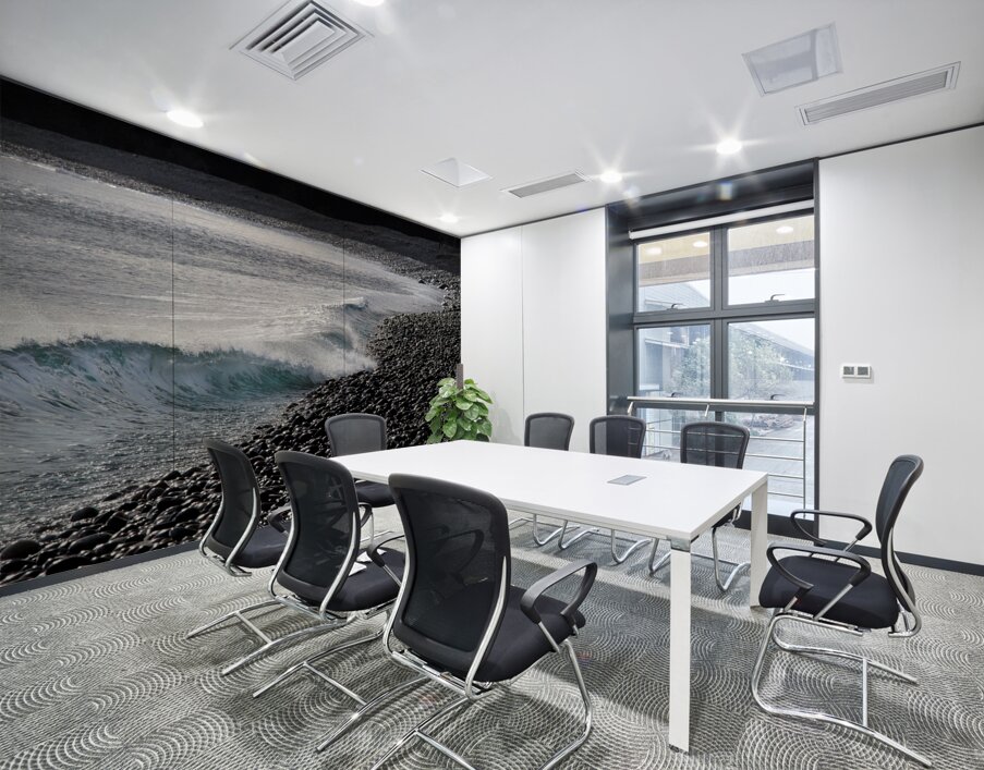 A TOUCH OF COLOUR - WAVES AND SEASHORE - r45 Wall Printing