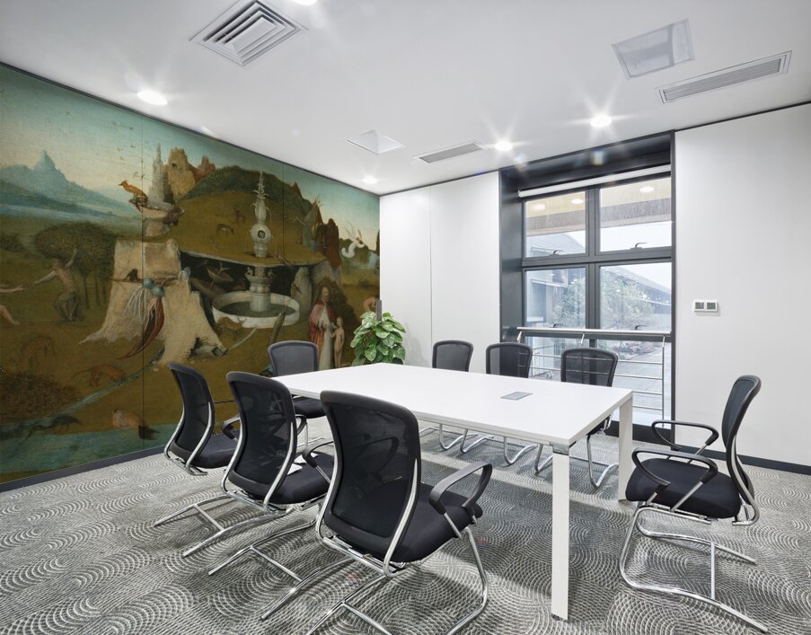 Hieronymus Bosch 1450 1516 The Garden of Paradise 1500 workshop of Bosch Wall Printing