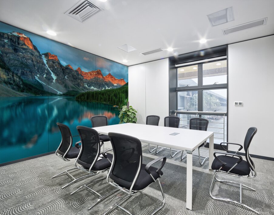 Nature Photo: Blue Sea Wall Printing