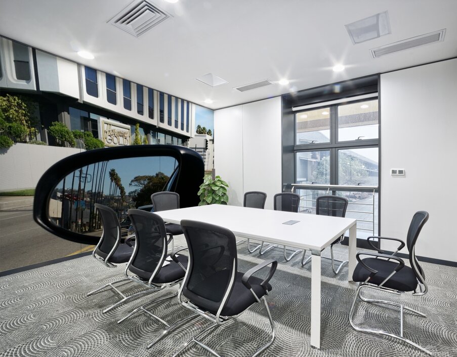 LA in Traffic Wall Printing