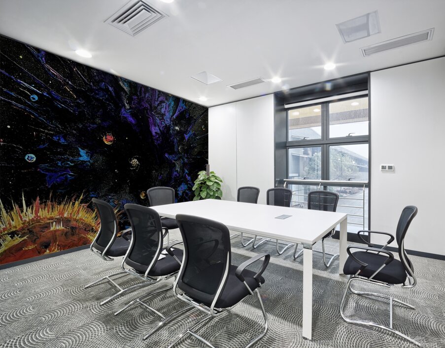 espacio profundo Wall Printing