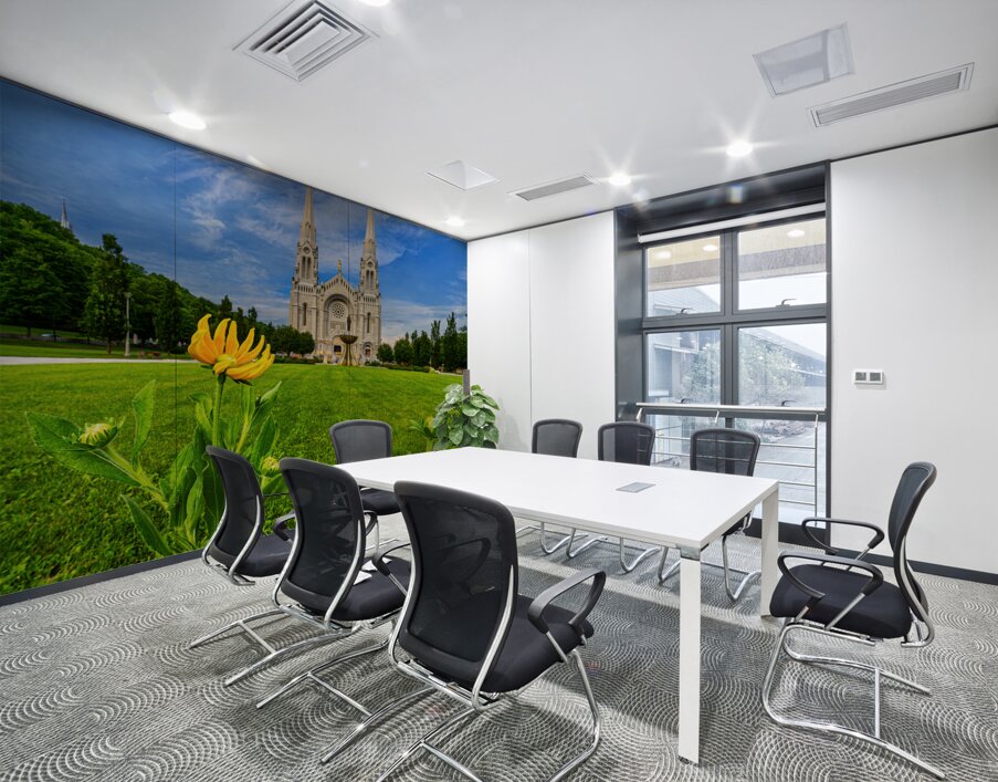 The Basilica of Sainte-Anne-de-Beaupre Wall Printing