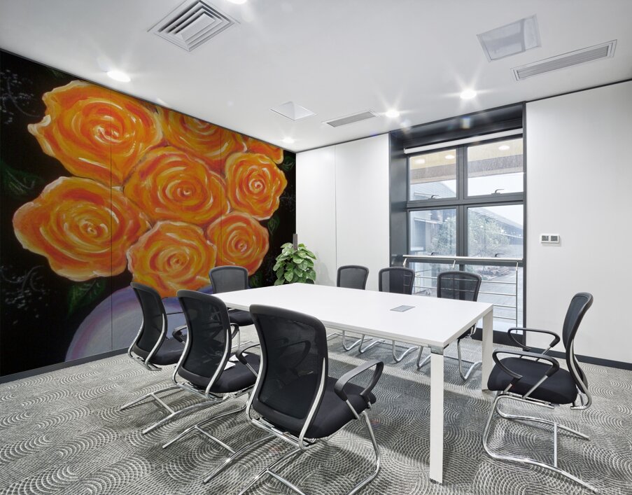 Sweet Roses Wall Printing