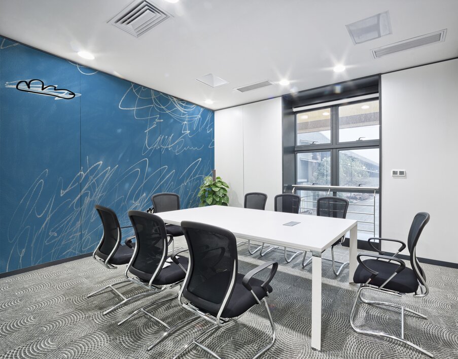 a happy family of four look at sky by Allie Bro f Wall Printing