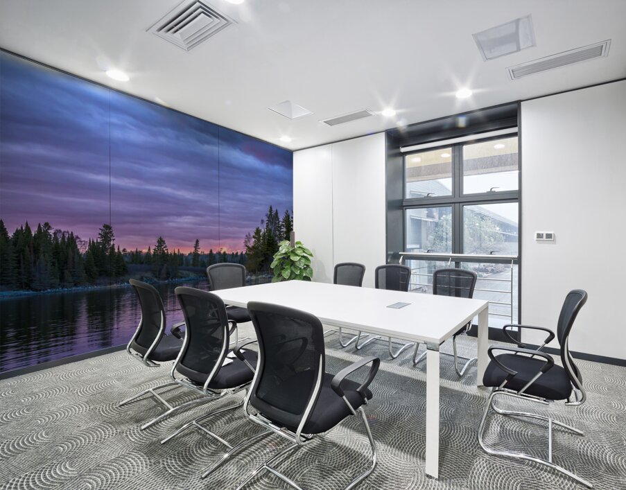 Sunset Over Still Waters Wall Printing