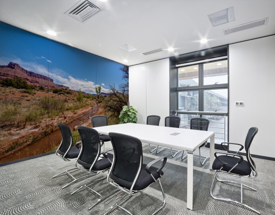 Utah Desert Hiking At Professor Creek Wall Printing