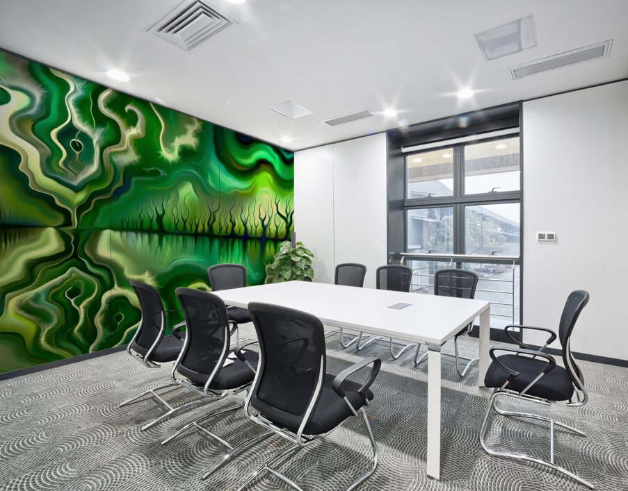 Stormy Brew  Wall Printing