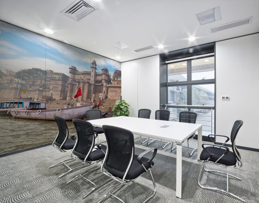 Varanasi Ghats Wall Printing