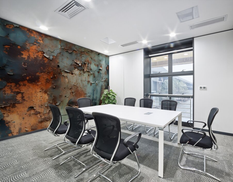 Rust and Reminiscence Wall Printing