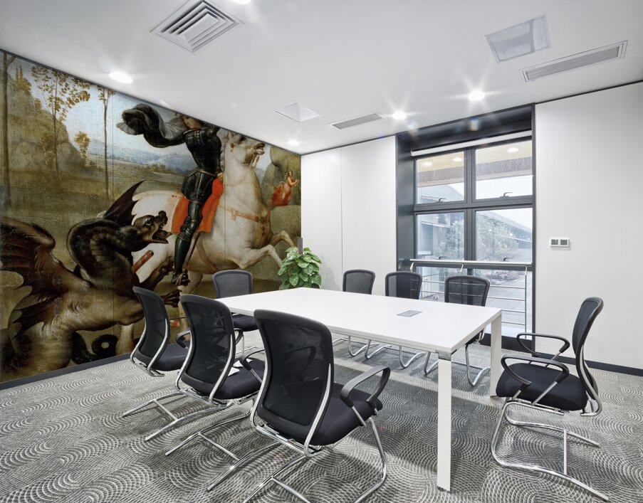 Raphael 1483 1520 St George Struggling with the Dragon Wall Printing