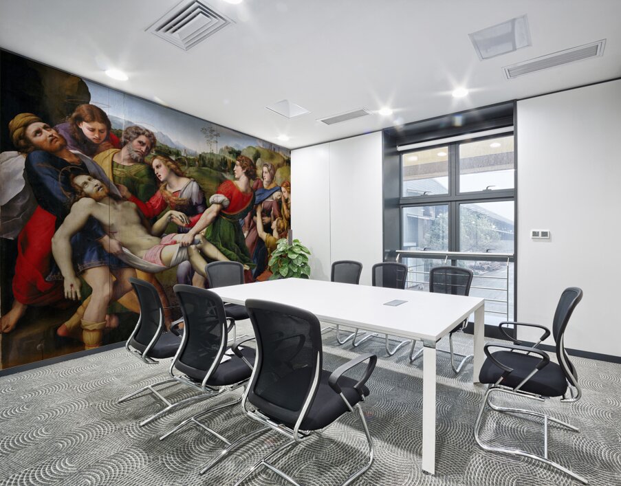 Raphael 1483 1520 The Deposition 1507 Wall Printing