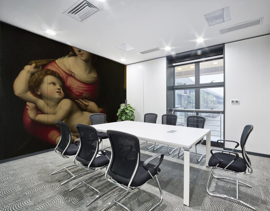 Raphael 1483 1520 The Madonna and Child 1505 Wall Printing