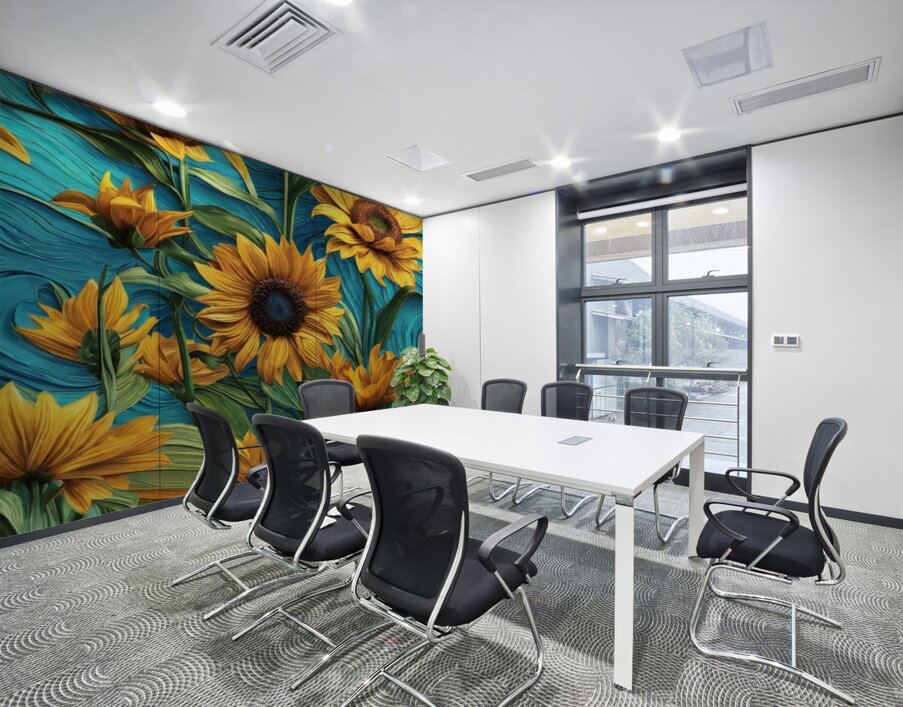 Colorful Floral Art 20 Wall Printing