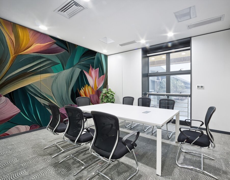 Colorful Floral Art 12 Wall Printing