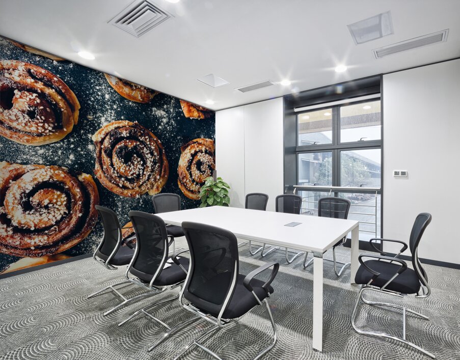 Cinnamon Bun Uppsala Sweden Wall Printing